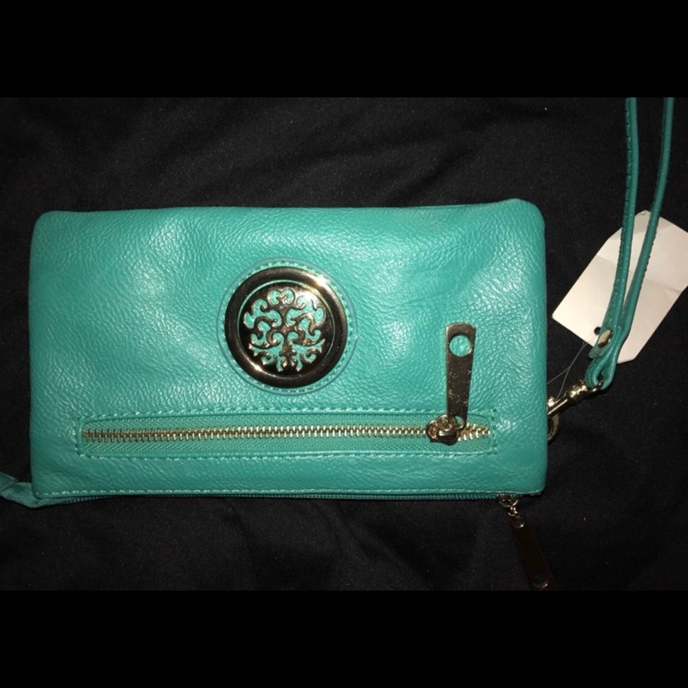 Tiffany Blue Wristlet